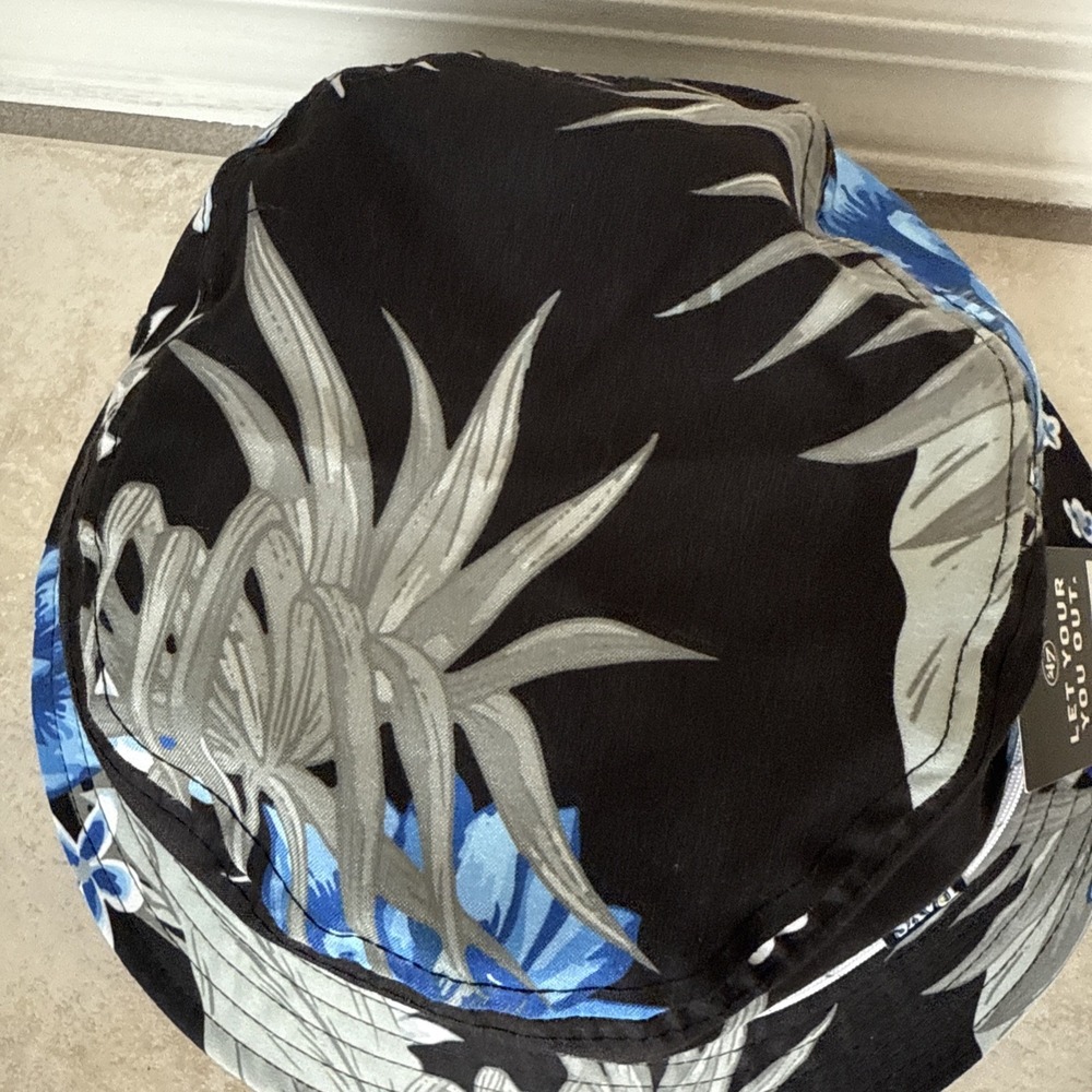 '47 Brand Tampa Bay Rays Adult Gameday‎ Floral Bucket Hat OSFM (New With Tags) - Picture 3 of 9